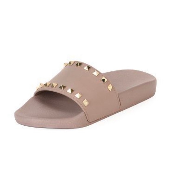 VALENTINO rockstud rubber sliders - Picture 2 of 5